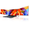 Monitorius Extralink Smart Life S600 15" | Nešiojami nešiojamojo kompiuterio monitoriai | 2 monitoriai, IPS, 1080p Full HD