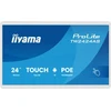 Monitorius iiyama TW2424AS-W3P signage display Interaktyvus płaski panel 60,5 cm (23.8") LCD Wi-Fi 450 cd/m2 Full HD Baltas Ekran dotykowy Procesor įmontuotas Android 24/7