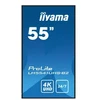 Monitorius IIYAMA LH5541UHS-B2 55 colių 3840 x 2160 4K UHD IPS skydelis 1 Precent Haze Landscape ir Portretas režimas Garsiakalbiai 2x 10W VGA 3x HDMI 500cd/m2