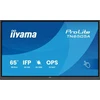 Monitorius iiyama TN6505A-B1AG signage display Interaktyvus płaski panel 163,8 cm (64.5") 500 cd/m2 4K Ultra HD Juodas Ekran dotykowy