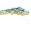 Morek Žalvarinė gnybtų kaladėlė BB111, 111 bėgelių, 1,5-25 mm2, 100A, 1m MAD0111E21