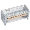 MOREK MOBLOCK 2 polių paskirstymo ir paskirstymo blokas 1000V, 125A-11 2x35mm2 + 2x25mm2 + 7x6mm2 TS35 MAB2125A18