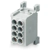 MOREK Paskirstymo blokas MAG25-2 pilka spalva 4x25mm² 400V VDE MAG1250A32