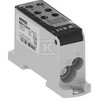 MOREK Paskirstymo blokas OJL135A juodas AL/CU in:1x2.5-35mm2 /1x2.5-10mm2 out: 4x2.5-16mm2/2x2.5-10mm2 1000V MAB1135S10