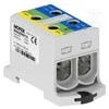 MOREK OTL-PEN95 jungtis geltonai žalia, mėlyna 2xAl/Cu 6-95mm² 1000V Universalus gnybtas TN-C-S MAA2095P10 instaliacijai