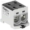 MOREK OTL150-2 jungtis, juodos spalvos, 2xAl/Cu, 25-150mm², 1000V AC / 1500V DC, universalus gnybtas MAA2150S10
