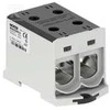 MOREK OTL240-2 jungtis juoda 2xAl/Cu 35-240mm2 1000V AC / 1500V DC universalus gnybtas MAA2240S10