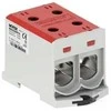 Morek OTL240-2 jungtis, raudona, 2xAl/Cu, 35-240mm², 1000V AC / 1500V DC, universalus gnybtas MAA2240R10