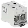 MOREK OTL240-2 jungtis, pilka spalva 2xAl/Cu 35-240mm2 1000V Universalus gnybtas MAA2240A10