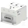 Morek OTL300-3B jungtis pilka 3xAl/Cu 95-300mm2 6x1x40 1000V AC /1500V DC Universalus gnybtas su įvadu lanksčiai šynai MAA3300A20