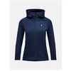 PPR Bluza PEAK PERFORMANCE W Rider Essentials Zip Hood tamsiai mėlyna – S