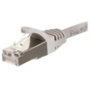 NETRACK BZPAT16F pataisomasis kabelis RJ45 beknis Cat 6 FTP 1m pilkas