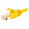 NETRACK BZPAT26Y Netrack patchcord RJ45, osłonka zalewana, kat. 6 UTP, 2m geltona