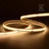 5W/m LED COB juosta NEXTEC, 320LED/m, 24V, 3000K, IP65, 5m ritė