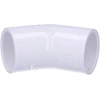 Nibco Alkūnė 417-007, PVC-U, 3/4″x45° klijuojamas vidus