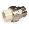 Nibco Adapteris 4733-405, PVC-C, 1/2" išor. srieg./klij. vidus