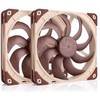Noctua 140 mm NF-A14x25 G2 PWM Sx2 PP - dviejų ventiliatorių rinkinys