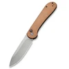 CIVIVI peilis CIVIVI mygtukų užraktas Elementum Brown Micarta
