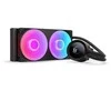 NZXT Kraken Plus RGB 240 procesoriaus „viskas viename“ skysčio aušintuvas, 12 cm, juodas