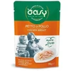 Kačių maistas - Oasy More Love vištienos krūtinėlės drėgnas kačių maistas 70g be glitimo