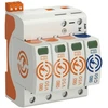 OBO Bettermann 5093533 Viršįtampių ribotuvas B+C 1+2 tipas 3P+N 12,5kA 280V V50-3+NPE+FS-280 5093533