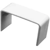 OBO Bettermann 6193501 Tiesaus kanalo jungtis WDK 30x15 HS15030RW balta 6193501 /10vnt./