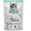 OLLO Cat No. 9 ėriena ir antis - šlapias kačių maistas - 85 g