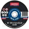 Onnline Plieninis skydas 125X1,6X22