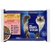Maisto produktai katėms - OptiVital šonkauliai padaže vištiena lašiša 4x85g