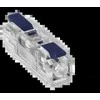 Orno Złączka 1 laido, dvipusė kompresinė instaliacinė jungtis; bet kokiam 0,75–4 mm² laidui; IEC 250V/32A; 100 vnt.