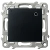 Ospel Ospel Szafir ŁP-6Z/m/33 "varpelis" metalinis juodas jungiklis