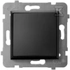 Ospel Aria Vieno mygtuko juodas metalas (LP-21U / m / 33)
