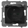 Ospel GN.1-KR.Z/U IP44 TRANS.GRAY Matinis ARIA