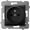 Ospel ARIA Vieno lizdo su juodu metaliniu GP- 1UZ / m / 33