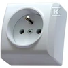 Ospel GN.1-KR.Z/U N/T IP20 Baltas BIS