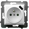 Ospel GN.1-KR.Z/U TRANS.+USB BALTA ARIA
