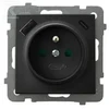 Ospel GN.1-KR.Z/U PRZ.+USB Juodas MATINIS