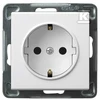 Ospel Elektros lizdas baltos spalvos, Spalva Balta