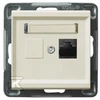 Ospel Kompiuterių lizdai Single sonata RJ45 5E ecru (GPK-1R / K / m / 27)