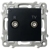 Ospel RTV lizdas Ospel Szafir GPA-10ZPZ/m/33 galas 10dB juodas metalas