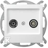 Ospel AS RTV antenos lizdai, kurie baigiasi 10dB balta (GPA- 10GPZ / m / 00)
