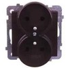 Ospel GP-2RRZ/m/40 SONATA Dvigubas lizdas su šokoladiniu metaliniu GP-2RRZ/m/40