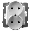 Ospel GP-2UR/m/00 ARIA Dvigubas lizdas, baltas GP-2UR/m/00