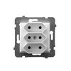Ospel GP-3U/m/00 ARIA trigubas lizdas EURO, baltas GP-3U/m/00
