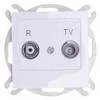Ospel GPA-10GP/m/00 AS RTV antenos praėjimo lizdas 10dB baltas GPA-10GP/m/00