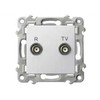 Ospel GPA-ZK/m/00 SZAFIR RTV terminalo lizdas, baltas GPA-ZK/m/00