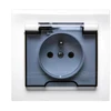 Ospel KIER Bristles lizdas su IP44 skaidriu baltu atvartu GPH- 1WZd - GPH- 1WZd