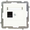 Ospel GPK-1G/K/m/27 AS Viengubas kompiuterio lizdas RJ45 cat.5e MMC ecru GPK-1G/K/m/27