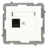 Ospel GPK-1G/K/m/27 AS Viengubas kompiuterio lizdas RJ45 cat.5e MMC ecru GPK-1G/K/m/27