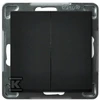 Ospel Stair Connector Sonata dvivietis 16AX IP20 juodas metalas (LP-10R / m / 33)